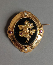 Broche Ancienne en en Or 18k
