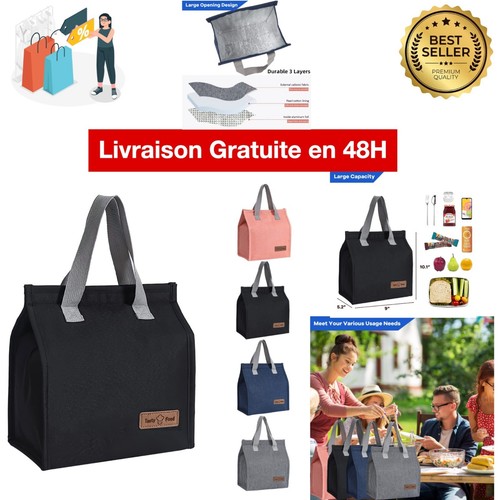 Sac isotherme repas - isotherme,