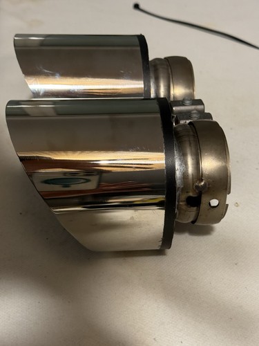 New stainless steel exhaust - stainless,