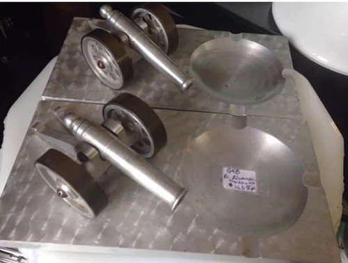 Pair aluminum cannon - pair,