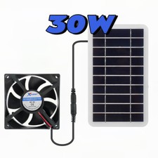 Kit De Ventilateur De Panneau Solaire 30 W Ventilateur Alimenté Par Panneau