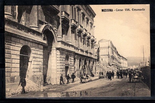 Messine 1908 carte - messine,
