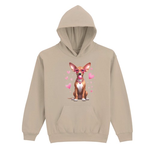 Pull graphique capuche pour - graphique,