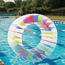 Roue à eau colorée pour