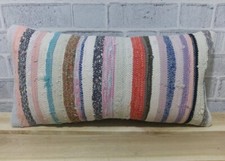 coussin rayé, housse de