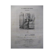 PUGET Loïsa La Boîte aux Agnus Chant Piano ca1830