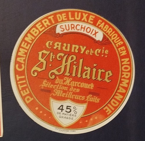 Ancienne étiquette fromage - ,