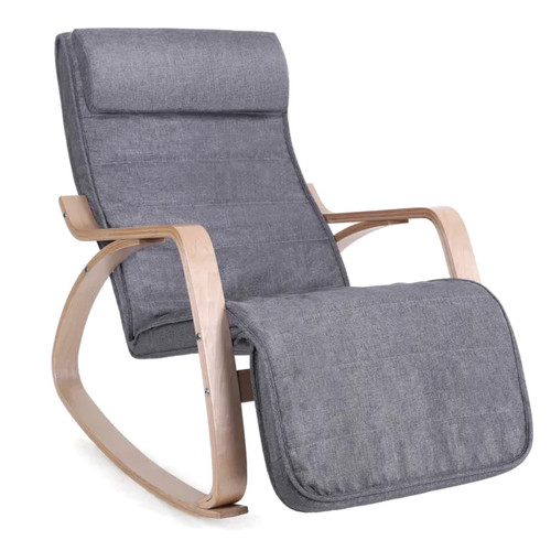 Songmics fauteuil bascule - à,