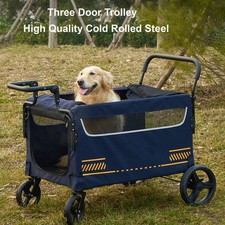 2-en-1 Poussette Chariot Chien