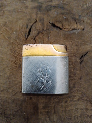 Briquet vintage silver match - briquet,