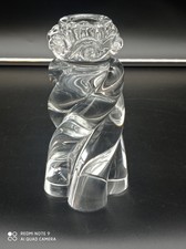 Bougeoir en cristal de