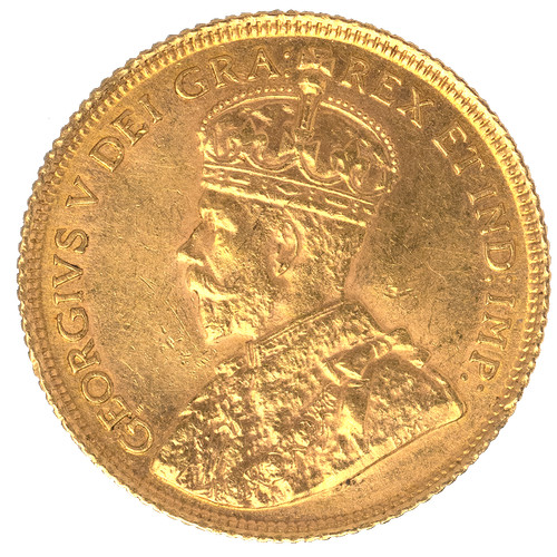 Canada dollars georges v - canada-5,