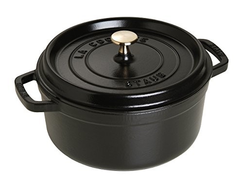 Staub cocotte ronde noire - cocotte,