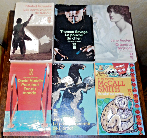 Lot livres collection 18 - 6, 10/18