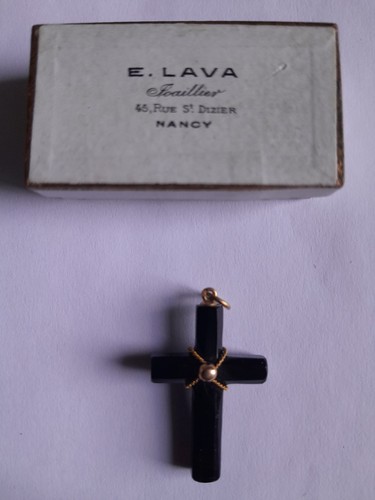 Ancienne petite croix - , onyx