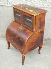 coffret bijou VERNIS MARTIN secrétaire dos d'âne poupée doll desk box DELANNEAU