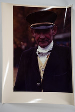PHOTO Argentique	France	chasse à courre vénerie cheval portrait 18X24cm	1970