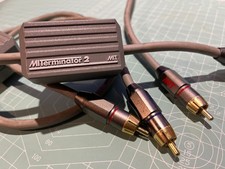 2 Câbles MIT TERMINATOR 2 High-End Stereo-Cinch/RCA  1m