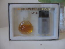 COFFRET 2 MINIATURES DE PARFUM TED LAPIDUS "CREATION&POUR HOMME " EDT 4ml