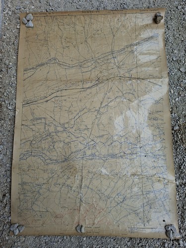 Carte canevas tir secret - de,