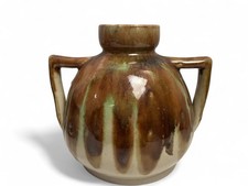 Vintage, vase à anses grès