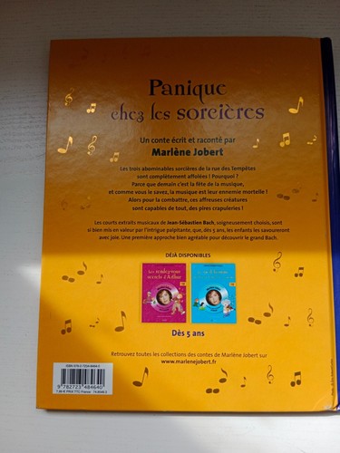 Livre panique chez les - livre+cd-panique,