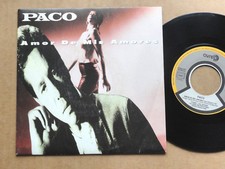 DISQUE 45T DE PACO  " AMOR DE MIS AMORES "