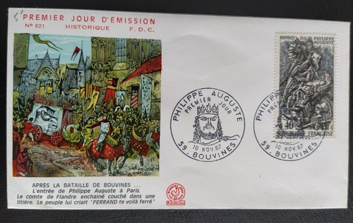 Enveloppe premier jour timbre - enveloppe,