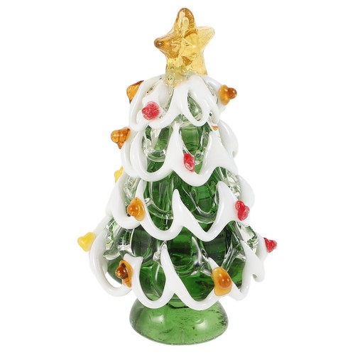Mini arbre noël en - noël, verre