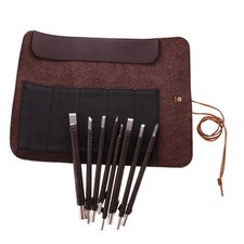 ensemble de 8 ciseaux pierre sculpture sur bois sceau gravure ensemble outil de