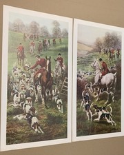 Tableau ancien 2 estampes la