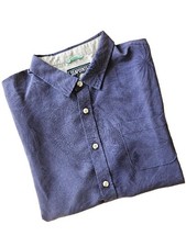 Chemise Seapointe violette bleue XL homme en coton très bon état