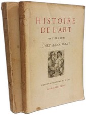 L'art renaissant + L'art antique - Histoire de l'art --- 2 livres éditions