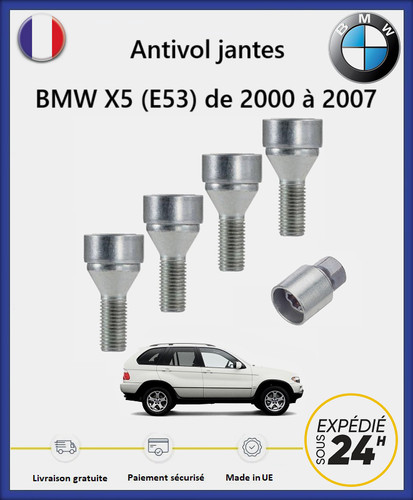 Ecrous antivol roues - ecrous, de