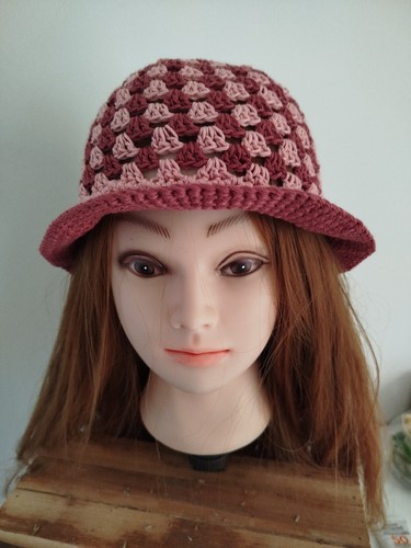 Bonnet bob crochet fait - bob, au