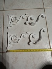 4 Patères émaillée blanc