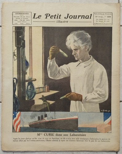 Petit journal 1921 - journal, marie
