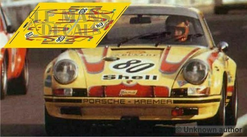 Décal porsche 911 - 911, mans