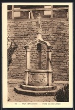 CPA Haut-Koenigsbourg, Puits du haut jardin 