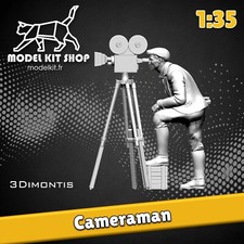 1:72 - Figurine Cameraman by modelkit.fr