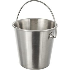 [711810] IBILI Seau inox Mini Diam 10cm H 15cm