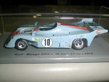 Voiture miniature Spark 1/43 Gulf Mirage GR8 n°10 Le Mans 1975