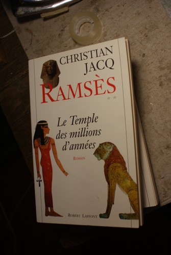 Livre ramsès tome temple - ramsès, 2