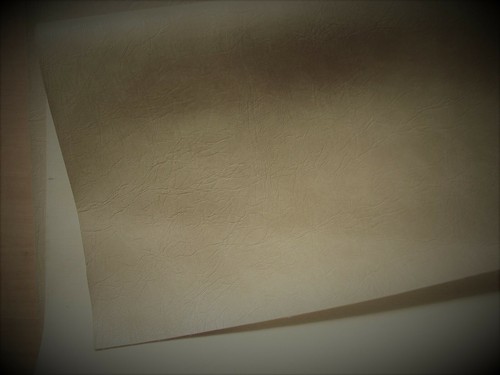 Simili cuir beige - , coupon