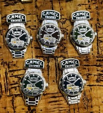 5 Pin’s Montres Camel Trophy Watches 
