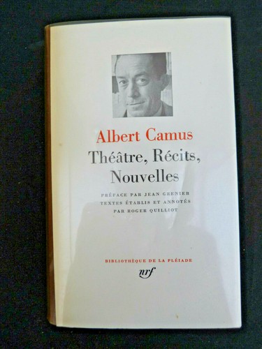 Pleiade albert camus - albert,