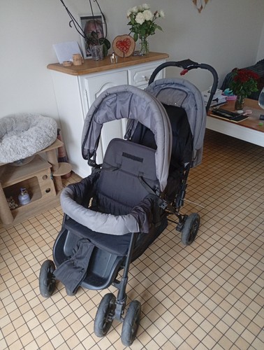 Poussette double - poussette,