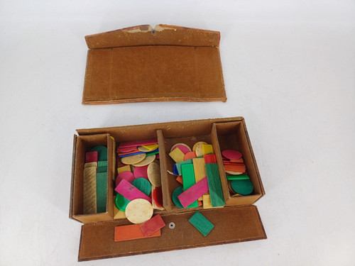 Ancienne boite jetons en - ancienne,