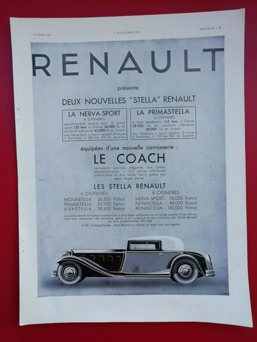 Publicité automobile renault - publicité,