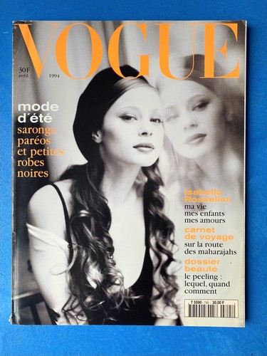Vogue paris avril 1994 - vogue,